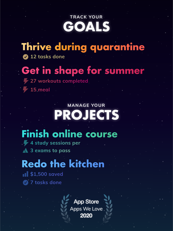 North Star: Goals & Habits iPad screenshot 10 - Productivity app