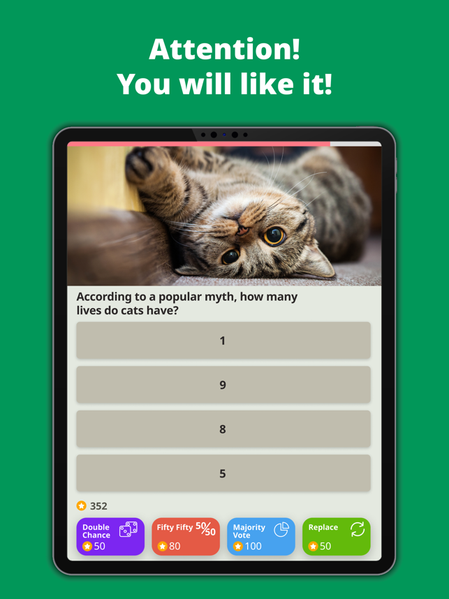 ‎QuizzLand. Quiz & Trivia game Screenshot