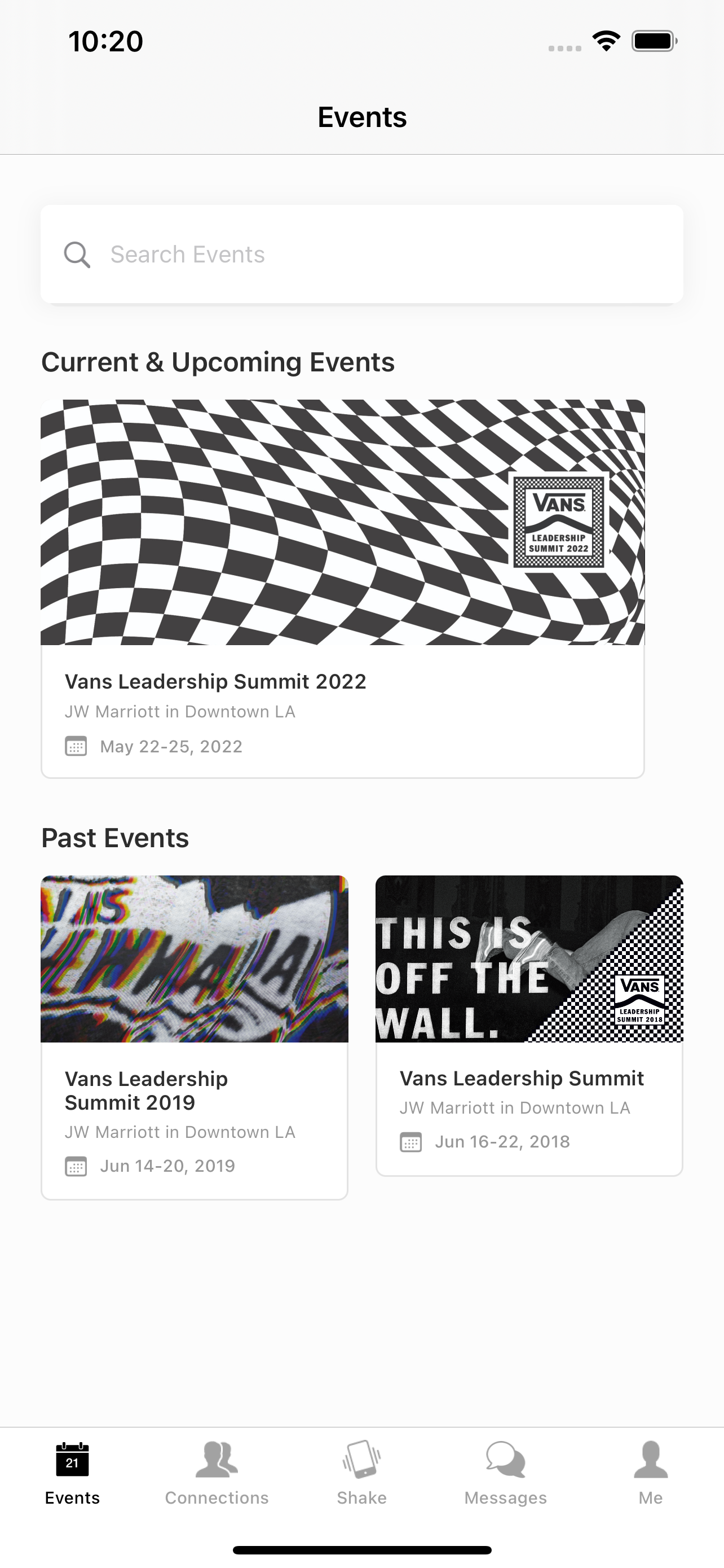 Vans Leadership Summit
