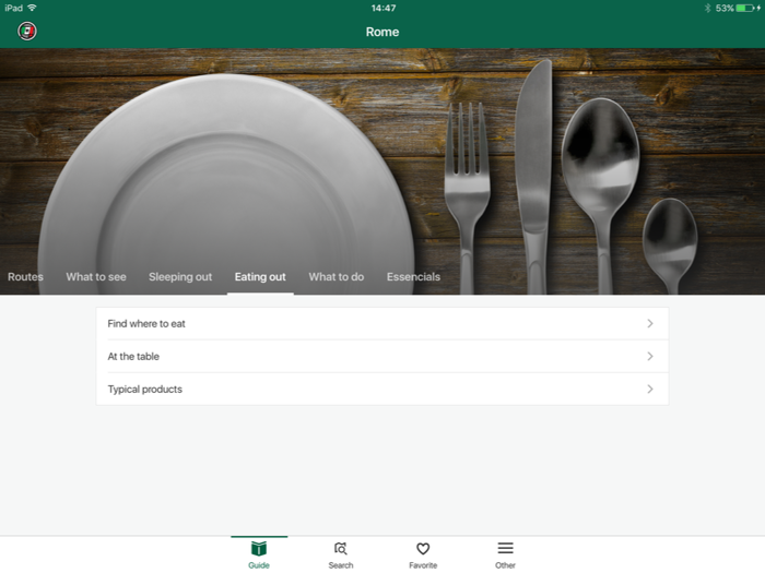 Rome Guida Verde Touring