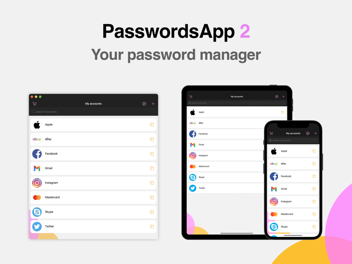 PasswordsApp password manager
