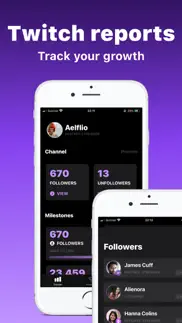 stream tracker for twitch live iphone screenshot 2