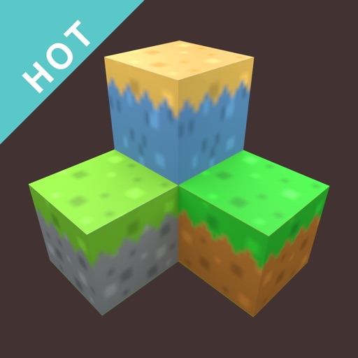 BlockCraft Pocket Edition: WorldCraft Pixel Game Icon