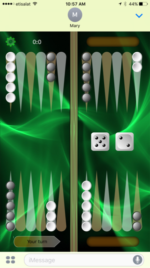 Backgammon Match Screenshot