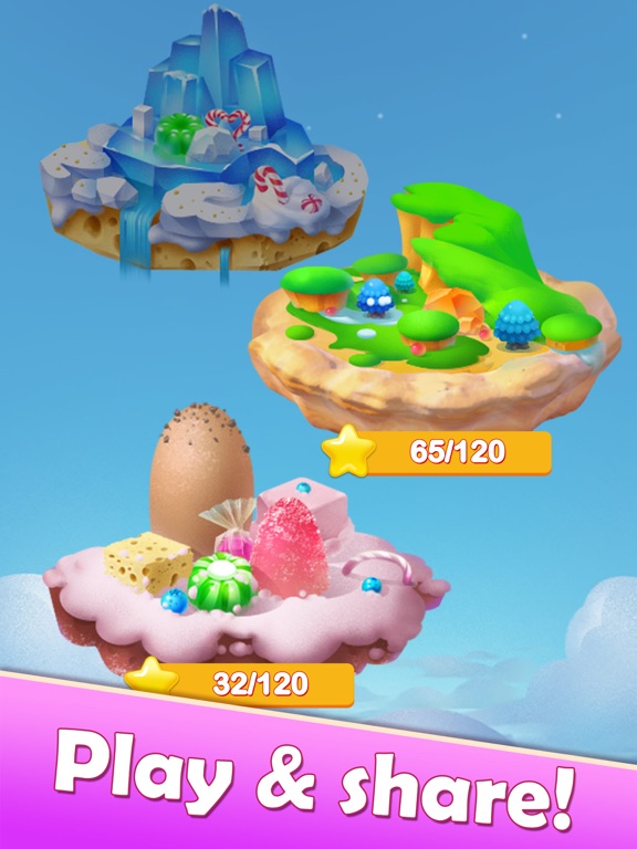 Gummy Splash Connect iPad screenshot 4 - Games app