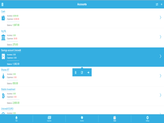 Screenshot #1 for Money - Financial Planning