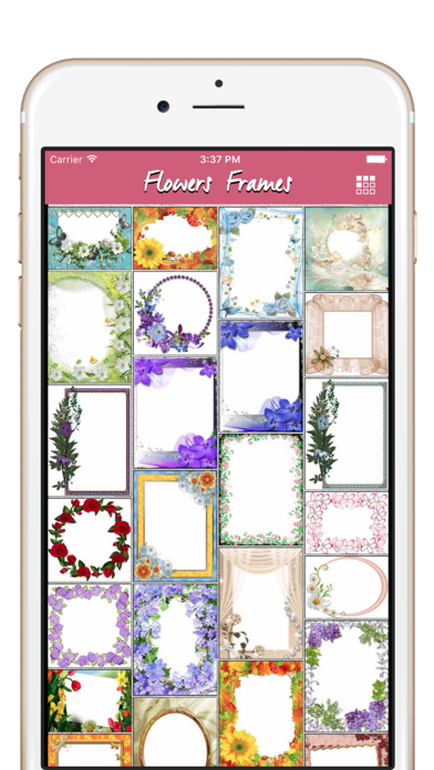 Flowers Photo Frames & Flowers Borders Effectsのおすすめ画像1