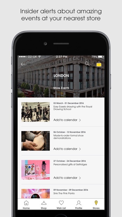 Selfridges screenshot-4