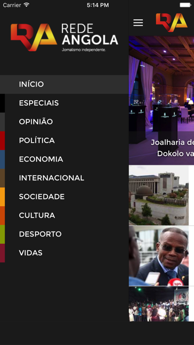 Rede Angola Screenshot 2 - AppWisp.com