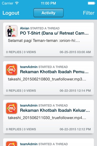 Murid.net screenshot 2