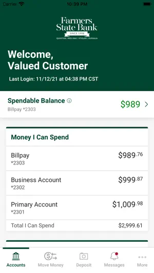 Farmers State Bank Quinton screenshot 3