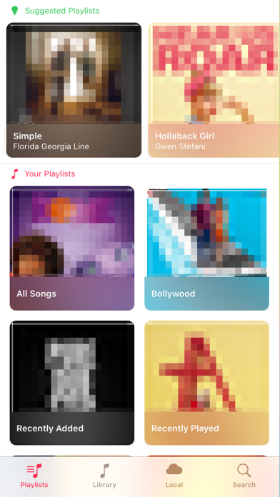 Jinx - Music Recommendations Screenshot