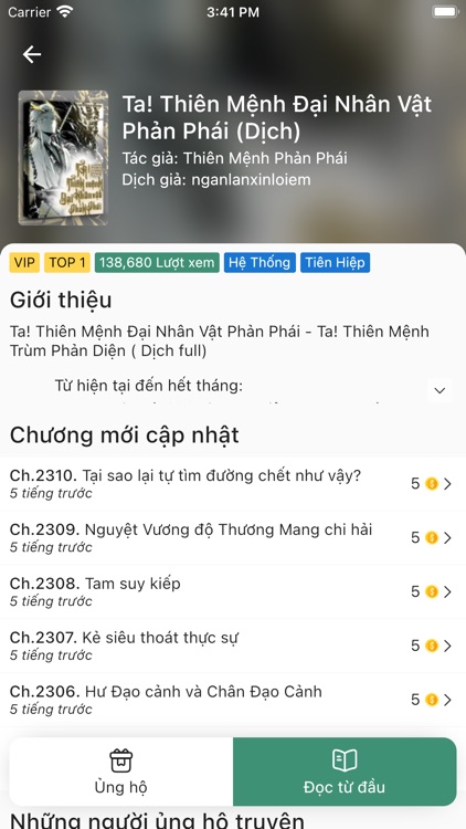 Tiên Vực - Đọc truyện Online screenshot-3