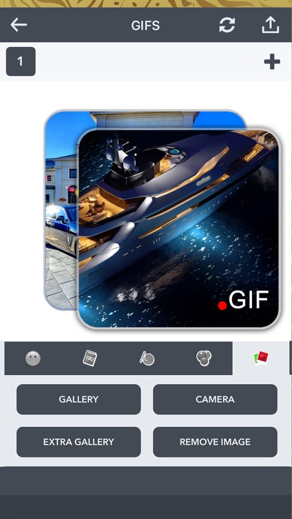 Create Animated Gif Wallpaper in Luxury Themes Pro
