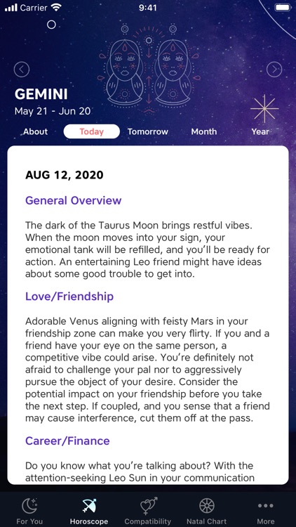 Future: Horoscope & Astrology screenshot-3