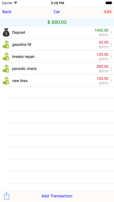 Screenshot #8 for Spend Wallet Budget Lite