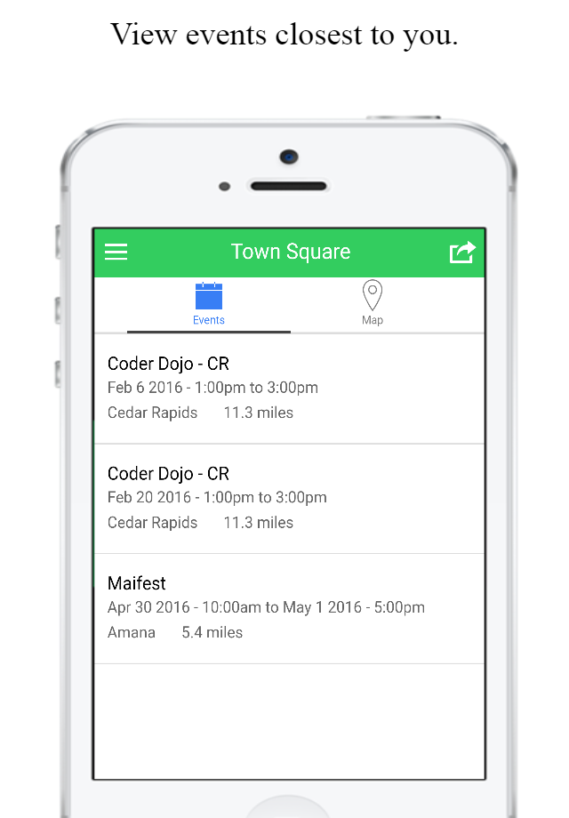Town Square - Events for You