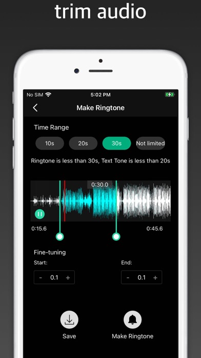 Ringtone Master- extract audio Screenshot