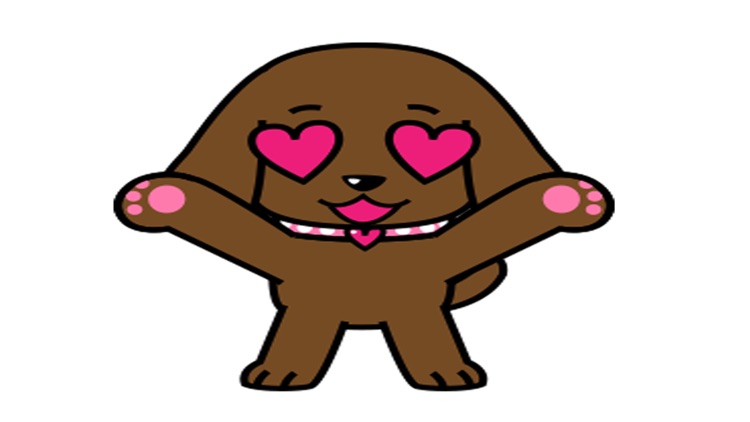 Miss Muddy Puppy Animated Stickers