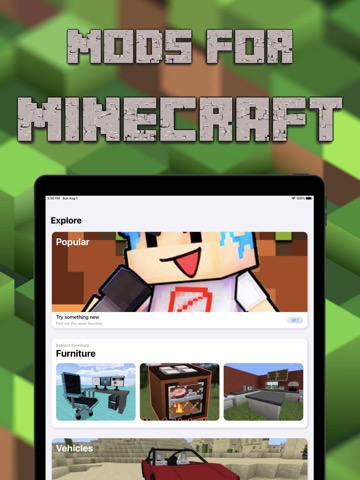 Minecraft PE用モッズ. マインクラフト スキン.のおすすめ画像1