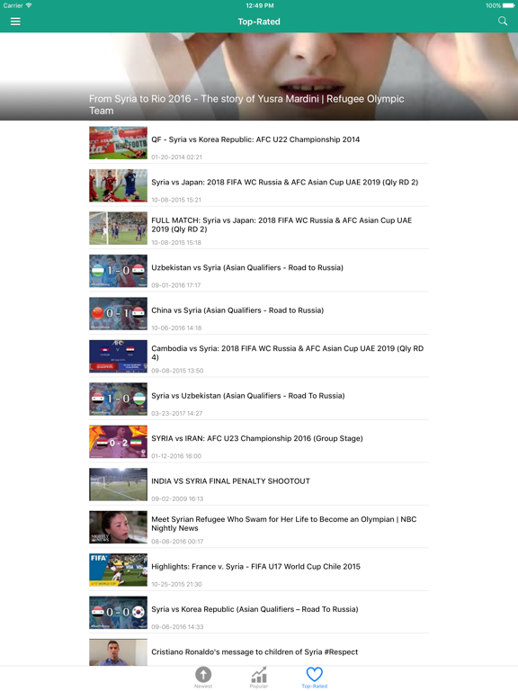 Syria News Now - Latest Updates in English iPad screenshot 4 - News app