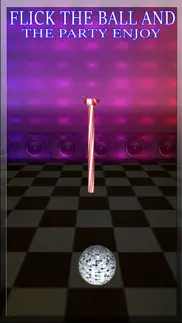 just dance & flick the disco ball - toss & enjoy iphone screenshot 1