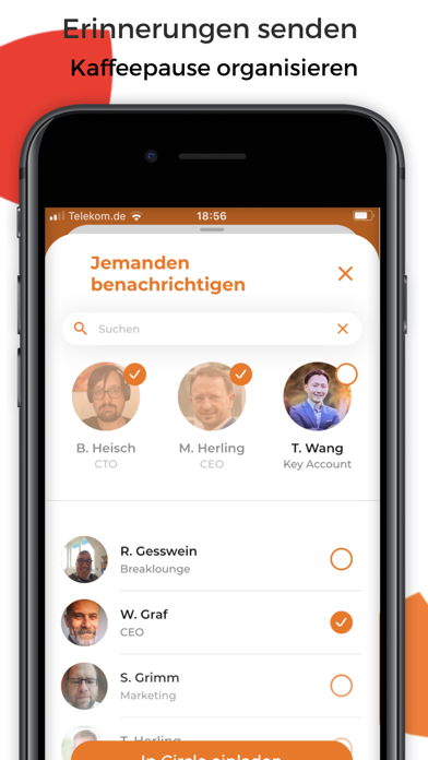 Teamlounge - Hybrid Work App Screenshot