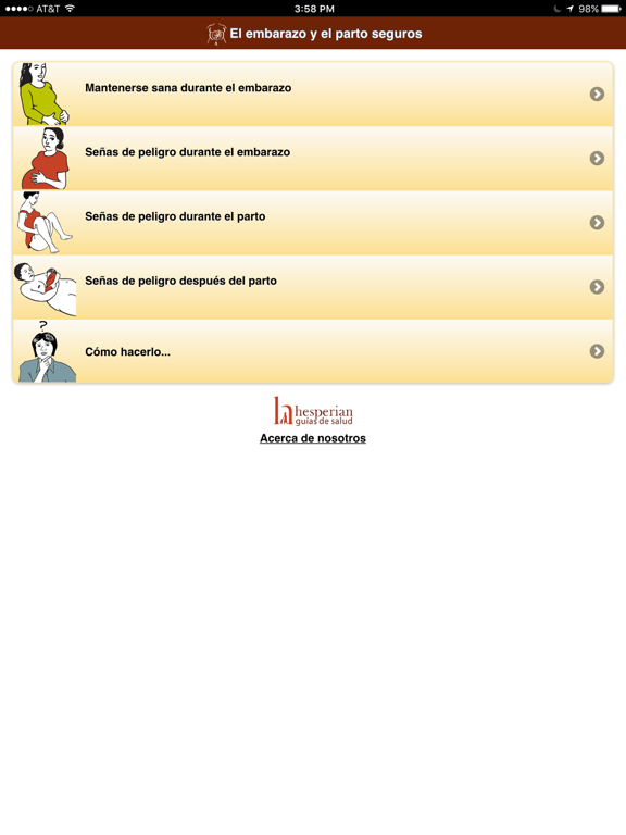 Screenshot #4 pour El embarazo y el parto seguros