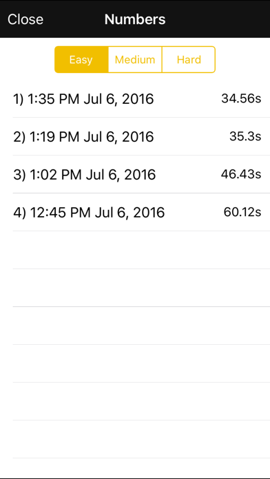 Speed Spanish App Screenshot