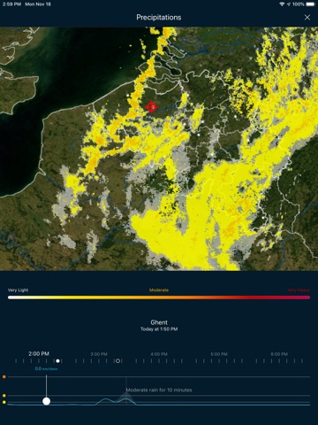 KMI-IRM - Weather for Belgium App Store preview screenshot 9