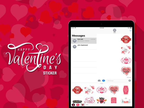 Screenshot #4 for Valentine's Day Love Emojis