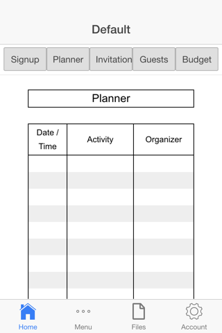 Food Party Planner screenshot 2