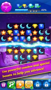 Jewel Story - 3 match puzzle candy fever game screenshot #5 for iPhone