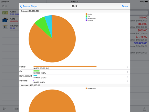 My Finance HD screenshot 2