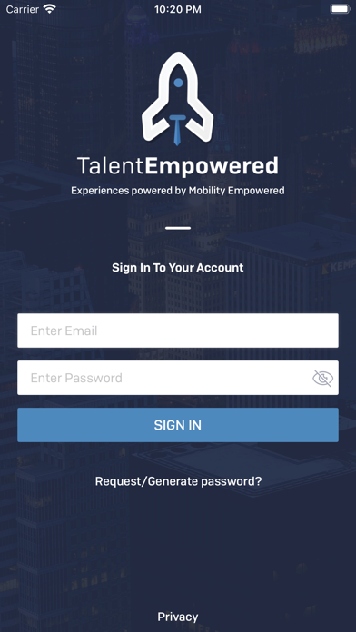 Talent Empowered Screenshot