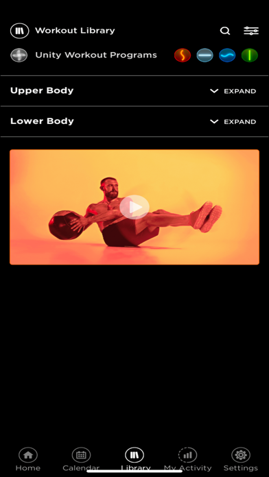 PORTL Fitness Screenshot