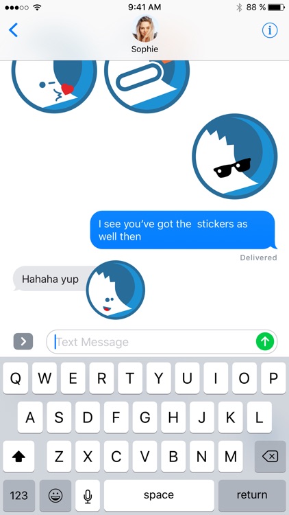 hedgehog Stickers screenshot-3