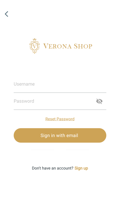 Verona Shop Screenshot