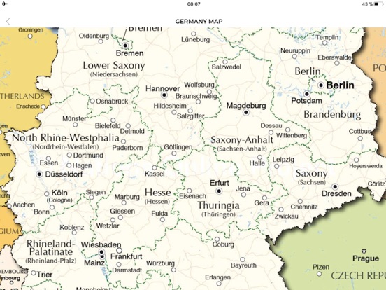 Germany Travel Guide Offline iPad screenshot 5 - Navigation app