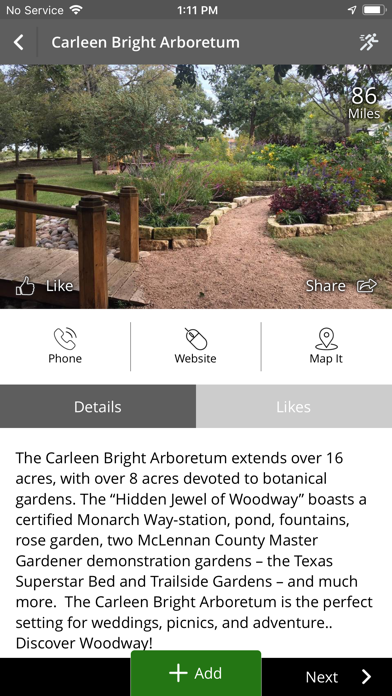 Discover Woodway Screenshot