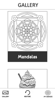 coloring beautiful mandala new theme iphone screenshot 4