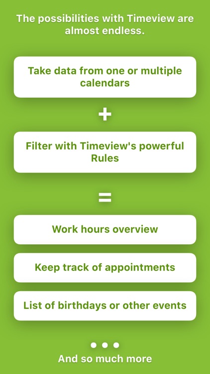 Timeview - Calendar Statistics screenshot-4