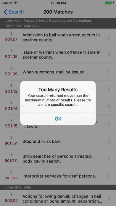 Florida Criminal Procedure and C. Code (LawStack) screenshot 5