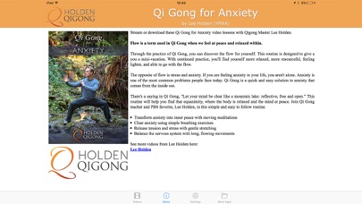 Qi Gong for Anxiety Screenshot