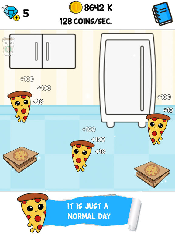 Screenshot #4 pour Pizza Evolution - Clicker & Idle Game