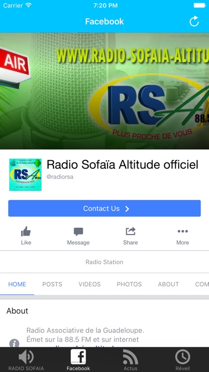 RADIO SOFAIA ALTITUDE