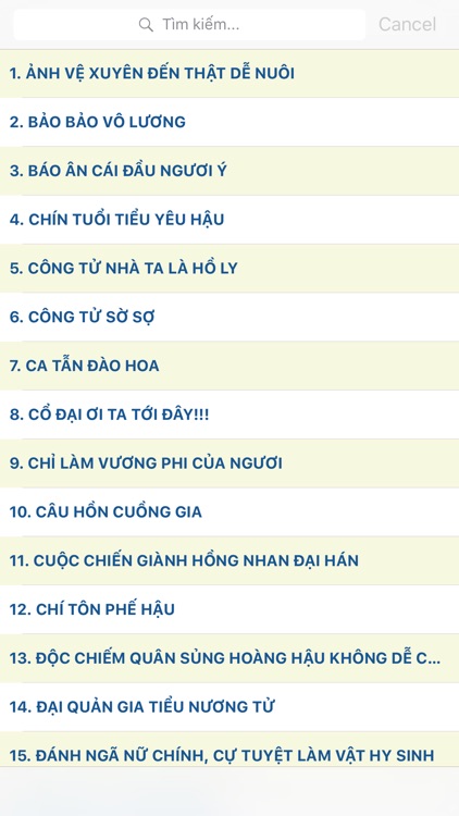 Truyện Ngôn Tình Xuyên Không - Xuyen Khong Offline