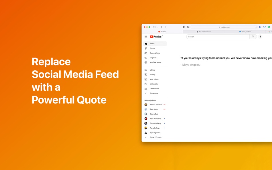 #2. Burnfeed - Stop Scrolling (macOS) Podle: Priyam Ventures Private Limited