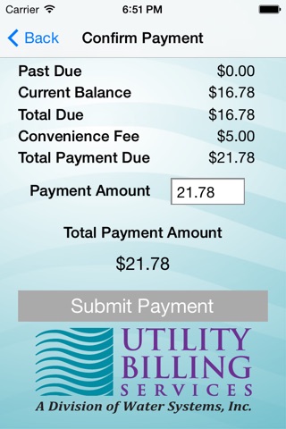 Utility Billing Services App screenshot 4