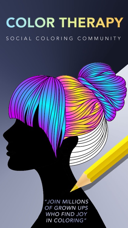 Color Therapy Adult Coloring Book for Adults screenshot-0